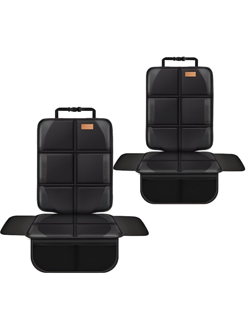 Car Seat Protector, 2 Pack, Thickest Padded 600D Fabric Padding,